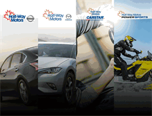 Tablet Screenshot of halfwaymotors.com